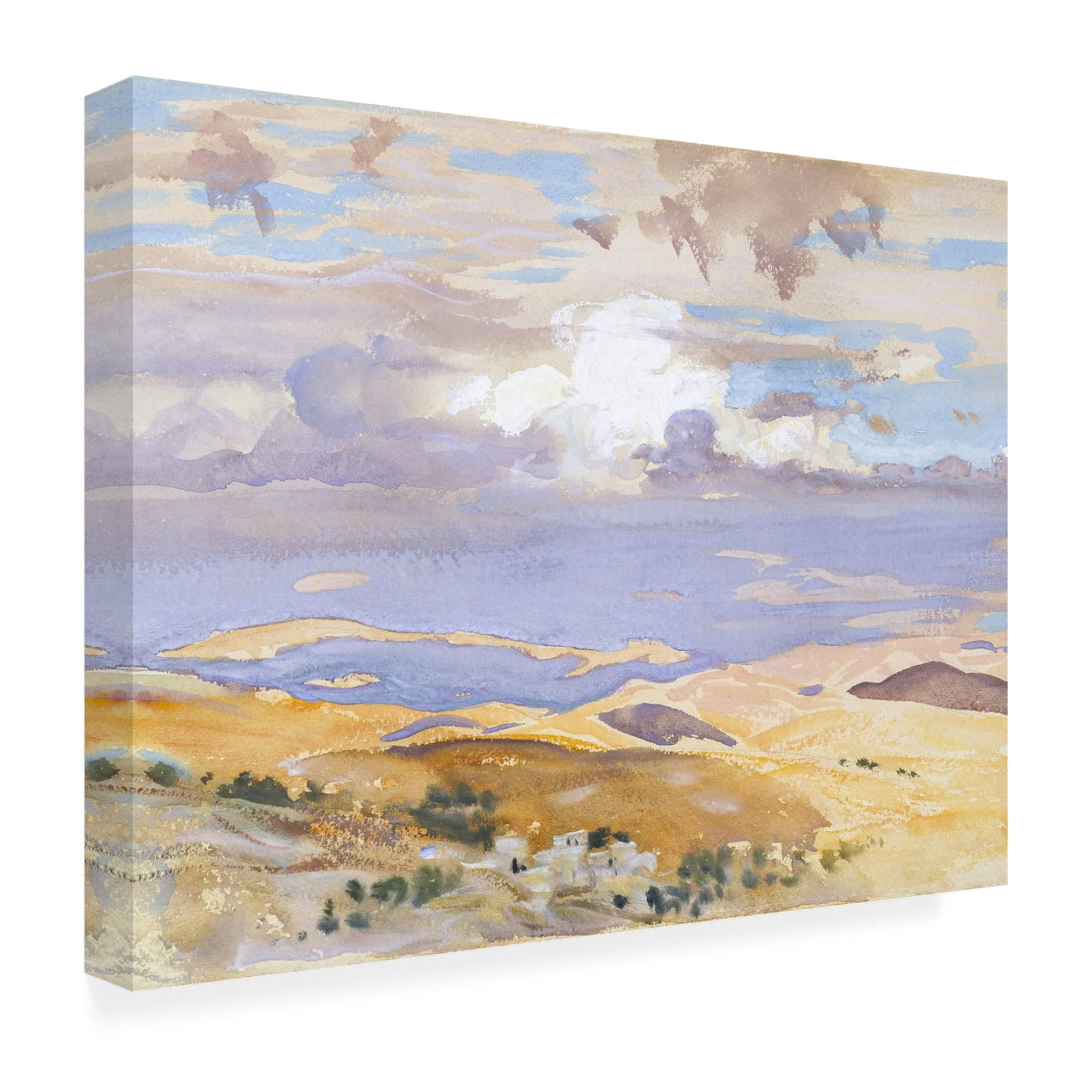 Trademark Fine Art John Singer Sargent Sargent Mountainous Landscapes III Canvas Wall Art