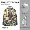 thumbnail image 5 of Camo Students Backpack Tactical Army Camouflage School Bag Outdoor Hunting Camo and Military Design for Student and Student, 5 of 6