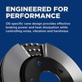 thumbnail image 4 of Wagner BD126407E Premium E-Coated Brake Rotor, Front, 4 of 8