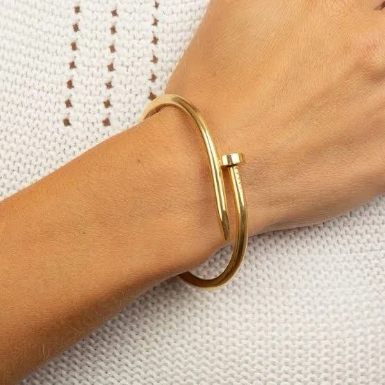 Gold Plated women for 14K White Bracelet and men stainless steel