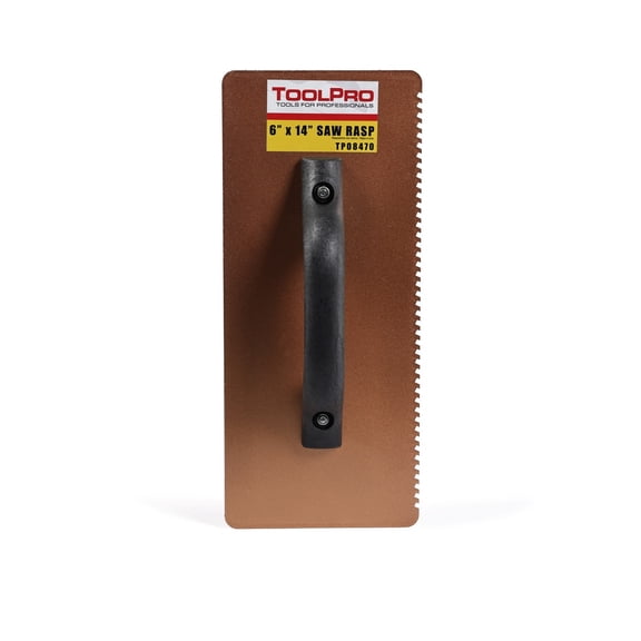 ToolPro 6 in. x 14 in. Saw Rasp for EIFS, Tungsten Carbide
