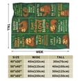 thumbnail image 3 of Sloth Blanket Gifts for Women, Gifts for Sloth Lovers, Adults, Kids, Blanket Gifts for Birthday Christmas Thanksgiving, Soft and Warm Blankets for Couch Sofa Bedroom 50x40, 3 of 5