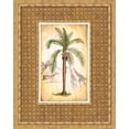 thumbnail image 2 of Andrea Laliberte 20x24 White Modern Wood Framed Wall Art Titled - South Palm IV, 2 of 5