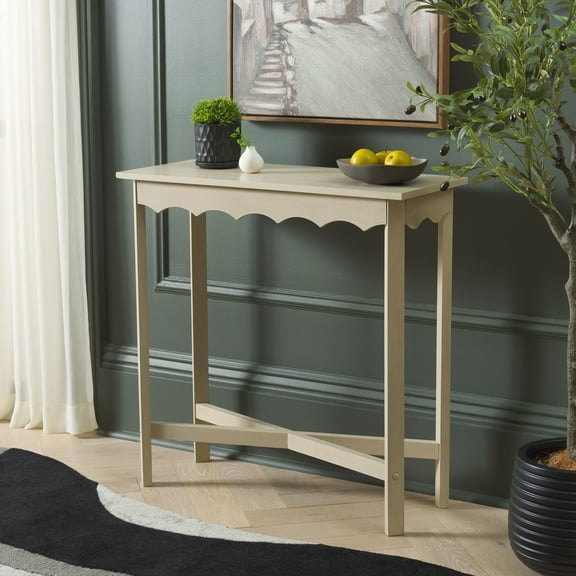 Safavieh Seraphina Cottage Wood Console Table, Sand