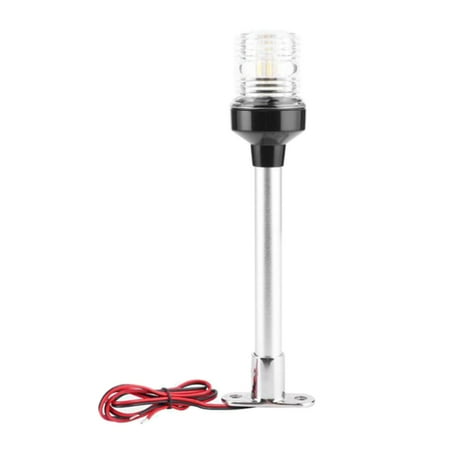 

Boat Pontoon 3 Mile Visibility Anchor Light degree White LED DC12-24V Fixed and Dust Proofing IP66 4000-4500K inch 10 inch