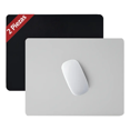 thumbnail image 1 of 2pzs Mouse Pad Gamer, 240x200mm Almohadillas De Goma Eo Safe Imports Negro/Gris, 1 of 5