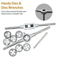 thumbnail image 4 of Axelord 40PCS Tap and Die Set, Metric Screw Threads M3, M4, M5, M6, M7, M8, M10, M12, Both Coarse and Fine Types | Essential Threading Tool, 4 of 7