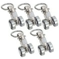 thumbnail image 2 of Miangastore 5 Pcs Roulettes de Rideau en Métal Accessoires de Rideau Maison, 2 of 9