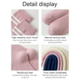 thumbnail image 3 of Baywell 1 Pairs Girls Knee High Socks 3-12 Years Little Big Girls Cotton Calf Socks Ribbed Knit School Uniform Socks Striped Tube Socks Sports Soccer Socks for Child, 3 of 5