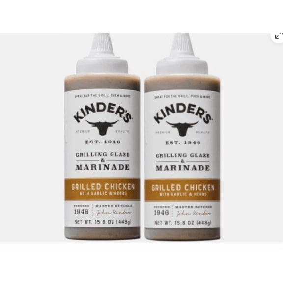 Grilled Chicken Marinade 2 Bottles 15.8 oz Each