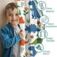 thumbnail image 3 of Blackout Kids Curtains,Colorful Dinosaur and Flower Pattern Childrens Insulated Curtains Set Of 2,Bedroom Essentials,Toddler Room Decor 42"x54", 3 of 5