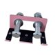 thumbnail image 4 of Soporte para barra de sentadillas, accesorio de equipo de fitness para barra de para banco Rosa, 4 of 8
