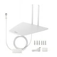thumbnail image 2 of ANTOP Antenna AT-221BV White Aero + Amplified Indoor HDTV Antenna (White), 2 of 3