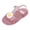 Pink, variant on Fisherman Jelly Sandal for Toddlers Girl's Open Toe Waterproof Summer Beach Dress Shoes for All Day Wear Pink 8.5 Toddler