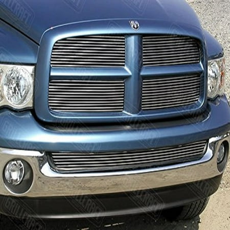 - Grillcraft DOD1006-BAO BG Series Polished Aluminum Lower 1pc Billet Grill Grille Insert for Dodge Ram