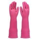 thumbnail image 1 of Guantes de goma para lavavajillas de cocina, guantes de limpieza para el hogar, impermeables, reutilizables (rosa roja mediana) JAMW Sencillez, 1 of 5