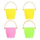 thumbnail image 2 of 4pcs Mini Beach Buckets for Sand Play, Outdoor Fun, Fishing Games & Development Activities, 2 of 3