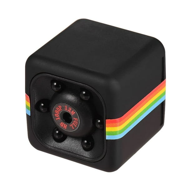 Cámarae de mini Cubo 1080p Video 120 Gran Angular 32 GB Memoria Extendida Cámae Recargable de Batería Incorporada Para El Hogar
