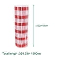 thumbnail image 2 of HINTRMENT Polyester Decorative Mesh Ribbons White for Weddings 1 Roll 354x10in, 2 of 6