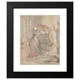 thumbnail image 2 of Thomas Rowlandson 15x18 Black Modern Framed Museum Art Print Titled - The Lift (1782-1800), 2 of 5