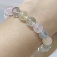 thumbnail image 4 of Handmade Natural Amethyst Bracelet for Women - Stone Beaded Stretch 10mm Bracelet - Gemstone Round Beads Crystal Bracelet for Women, 4 of 10