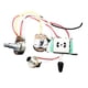 thumbnail image 5 of Juego de arnés de cableado para guitarra, circuito metálico, volumen y tono eléctrico profesional. 5 vías, 5 of 9