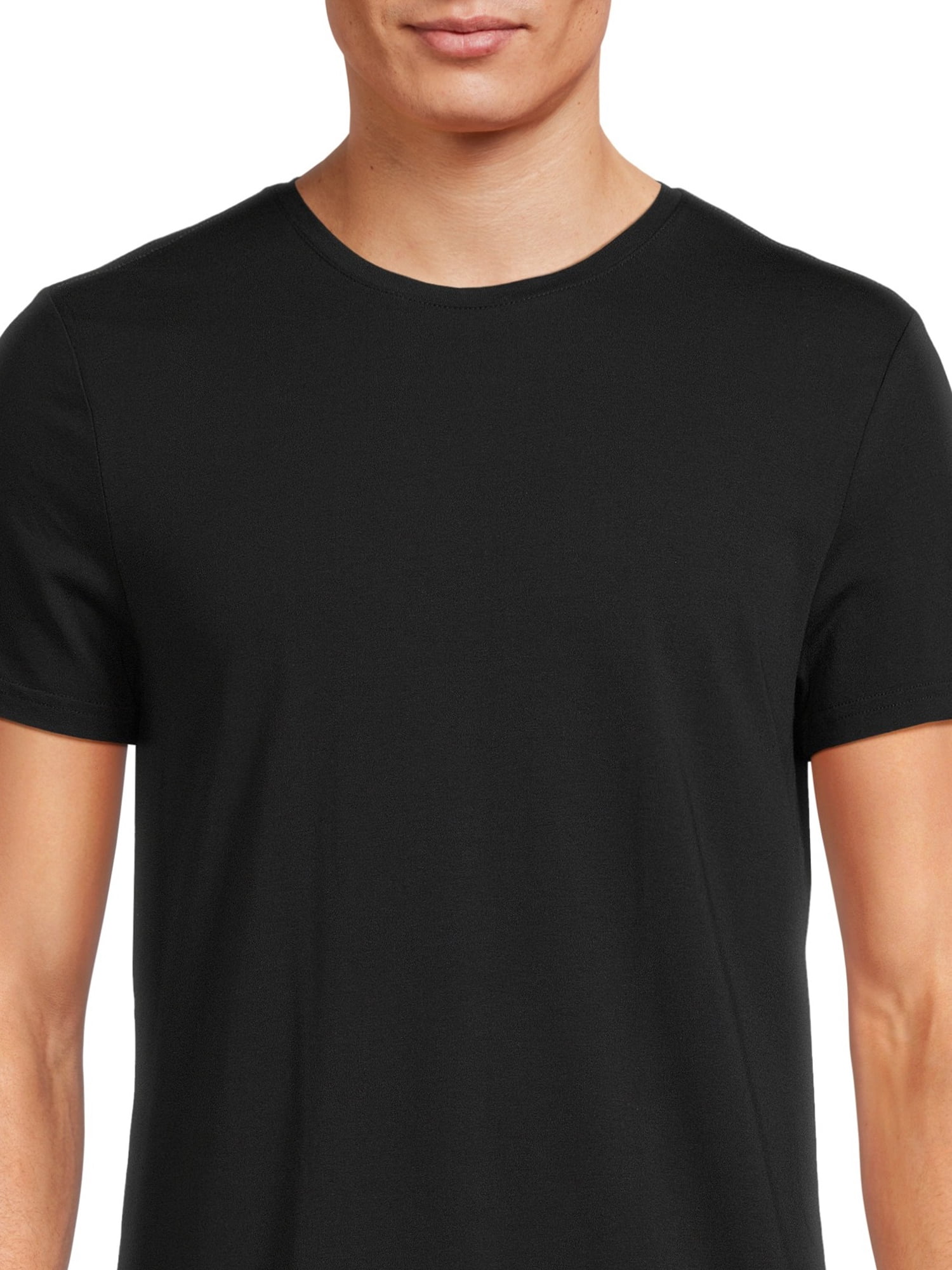 Pair of Thieves Men’s Super Soft Slim Fit Black Crewneck Tees, 2-Pack, Sizes S-3XL