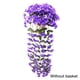 thumbnail image 1 of Guirnalda de flores artificiales para colgar en la pared, simulación floral, vid, oficina en casa, flor falsa, ratán, azul sidaley HA8140-07B, 1 of 6