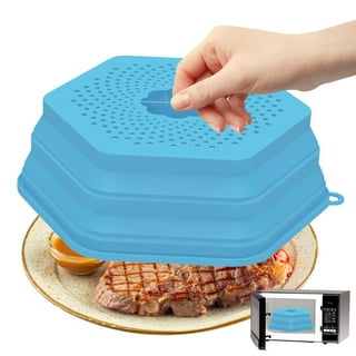 Thanksky Collapsible Microwave Splatter Cover For Food With