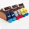thumbnail image 4 of Calcetines de invierno para mascotas, medias cálidas de punto para perros y gatos pequeños, antideslizantes, botines protectores de pata gruesa para Chihuahua, accesorios para mascotas, 4 Uds., 4 of 4