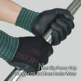 thumbnail image 3 of DEXFIT FN320 Black Multipurpose Nylon Work Gloves (Firm Grip, Durable Foam, Medium) - 3 Pairs, 3 of 6
