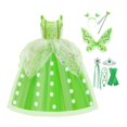thumbnail image 1 of Tinkerbell-Vestido de princesa para niñas, vestido de fiesta de Halloween, disfraz de Cosplay con luz Led, hada de las flores zhangyuxiang unisex, 1 of 2