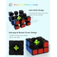 thumbnail image 3 of Speed Cube, Original Speed Cube Super-Durable Sticker med levande färger, 3 of 5