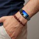 thumbnail image 4 of Silicone Watch Strap for Huawei Band 10 NFC 10 9 NFC 9 8 NFC 8 Glossy Replacement Band - Orange, 4 of 5