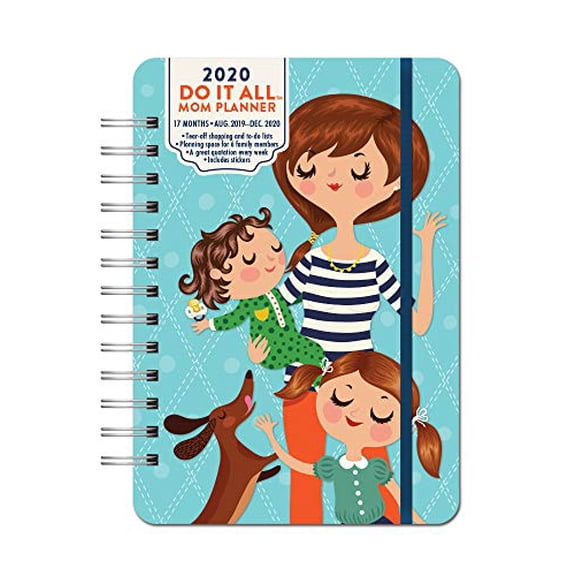 Pre-Owned Orange Circle Studio 2020 Do It All Planner, August 2019 - December 2020, Moms Do It All, 9781682587959, 1682587959, Paperback,