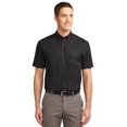 thumbnail image 1 of Port Authority Men's Port Authority Short Sleeve Easy Care M Black/Light Stone, 1 of 1