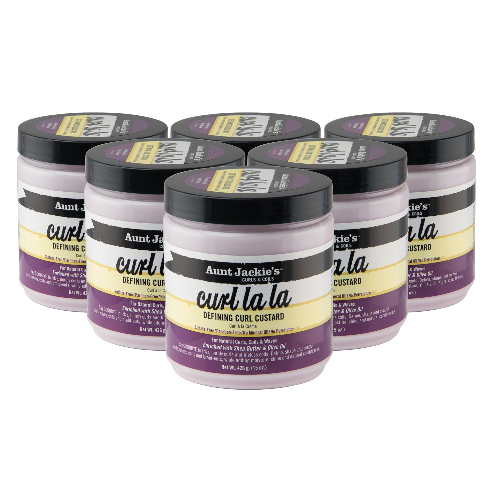 Aunt Jackie's Curls and Coils Curl La La Defining Curl Custard for ...