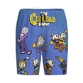 thumbnail image 4 of The Cuphead Show Men's Short Pajama Pants Lightweight Daily Lounge Shorts Bottoms Sleepwear Cozy Soft Home Pajama Pants Shorts, 4 of 9