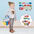thumbnail image 4 of Dimple DC13997 on The Go Carrier Toy (30-Piece) Lights and Sounds, Kitchen Set, 4 of 6