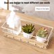 thumbnail image 5 of Estante organizador de pared sin taladro para cocina y baño - Acero al carbón y madera de pino en color blanco YCG6038-WH, 5 of 6