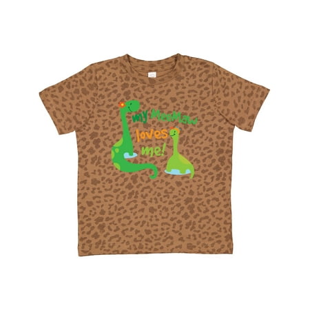 

Inktastic My Meemaw Loves Me Grandson Dinosaur Gift Toddler Boy Girl T-Shirt