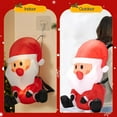 thumbnail image 6 of SPECSTAR Christmas Inflatable Outdoor Decoration, Packable Santa, Navidad Blow Up Yard Decor with Built-in LED Light for Lawn, Garden, Party, 6 of 7