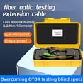 thumbnail image 5 of Caja de Lanzamiento OTDR de Fibra Óptica de 300 M, Caja de Transmisión OTDR de Anillo de Fibra Óptica, Eliminador de Puntos Muertos SC/-SC/UPC, 5 of 5