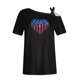 thumbnail image 4 of Fiudx Ofertas Relámpago Camiseta Sin Mangas Camisola de Color Liso para Mujer Camiseta Sin Mangas Holgada, 4 of 4