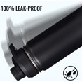 thumbnail image 4 of Fusion 24 oz Insulated Water Bottle with Handle, 304 Stainless Steel Water Bottles with Wide Mouth, Double Wall Vacuum Sports Water Bottle, BPA Free, Keep Cold and Hot, Black, 4 of 7