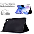 thumbnail image 3 of ELEHOLD Flip Leather Case design for Samsung Galaxy Tab A7 Lite 8.7 (2021) Card Slots Kickstand Function Cute Pattern Shockproof Case,(T220/T225),A, 3 of 8