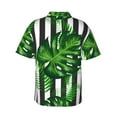 thumbnail image 3 of Disketp Hawaiian Shirts For Men,Palm Greenery Print Mens Casual Short Sleeve Button Down Shirts Beach Shirt, 3 of 8