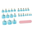 thumbnail image 3 of Tachiuwa 24pcs Toe Nails False Nail with Tool 3 3, 3 of 9