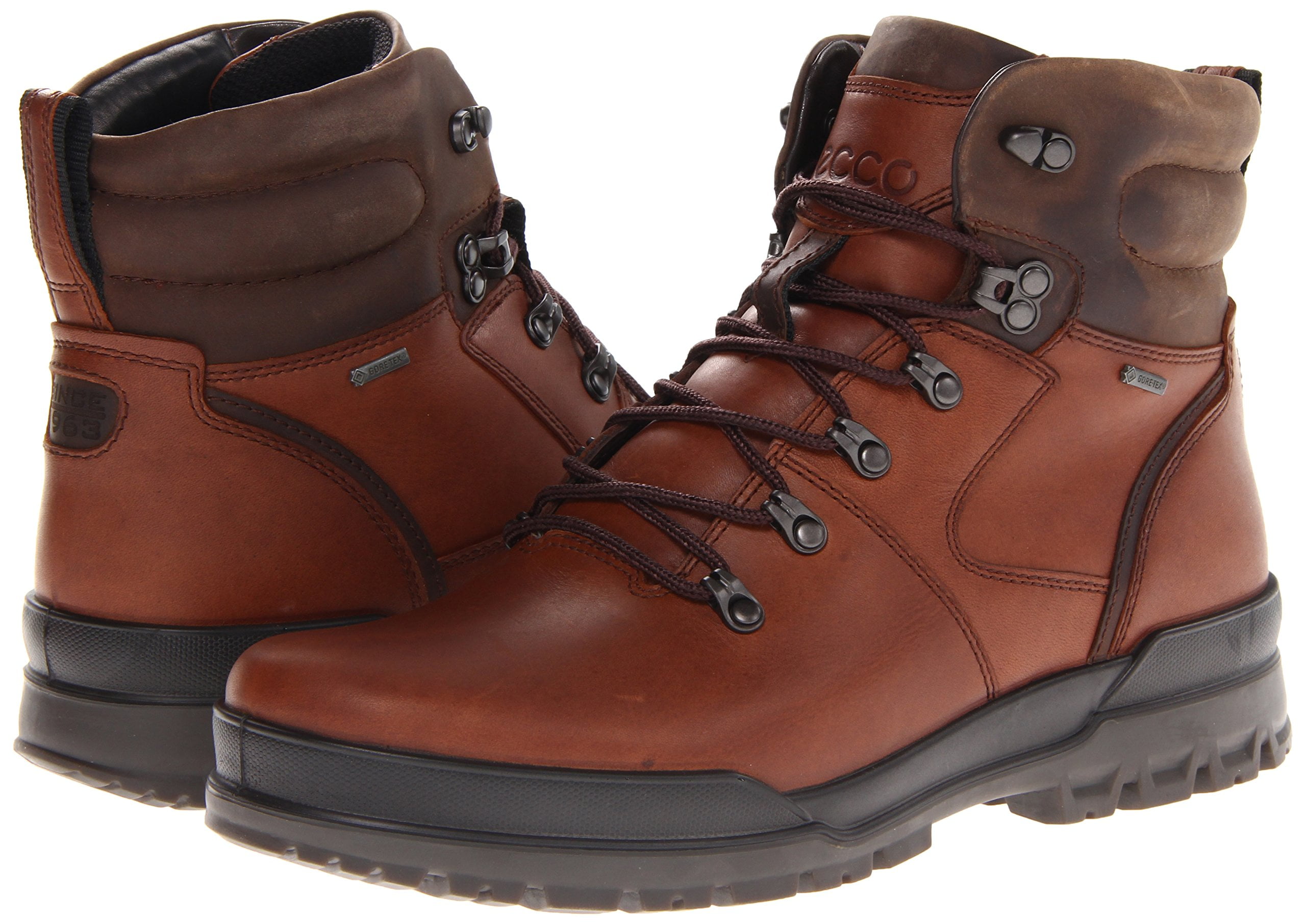 spids Høring i det mindste Ecco Track 6 Gtx Plain Boots Bison Birch - Walmart.com