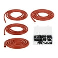 thumbnail image 1 of Manguera de Vacío de Silicona Unique Bargains Línea de Vacío Automotriz 6.6Ft 4/6/8/12m ID 2mm Grosor Alta Temperatura Rojo 1 Set 130PSI Presión Máxima, 1 of 7